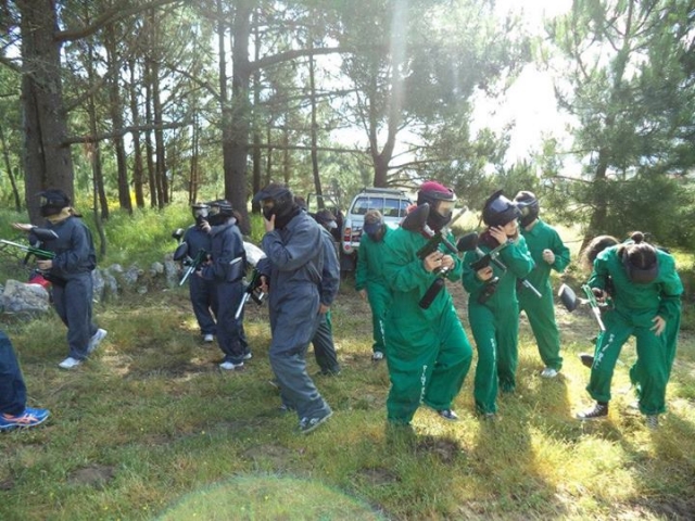 Équipes de paintball 